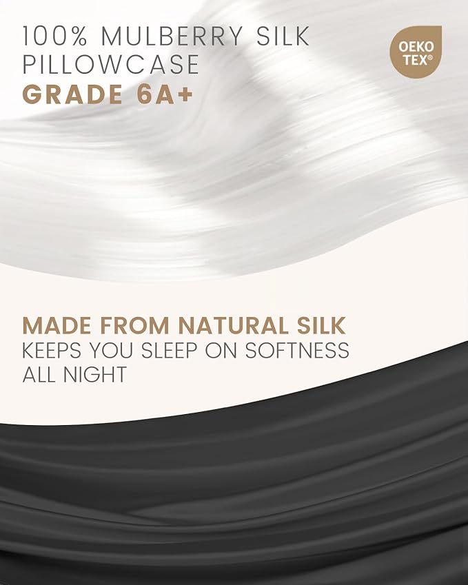 THXSILK 100% Mulberry Silk Pillowcase - Image 2