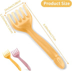 WY LIGHTING LEVEL 2Pcs Head Massager Manual Hair Scalp Massager Gua Sha Five - Image 2