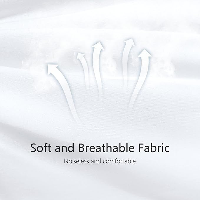 TEXARTIST Premium 2100 Series Queen Comforter All Season Breathable White - Image 4