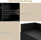 Hair Color Organizer Rack, Wall Mounted Salon Station - Image 5