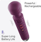 bed geek Handheld Cordless Personal Wand Massager – Waterproof, USB Rechargeable - Image 3