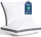 CozyLux Pillows Queen Size Set of 2, Soft Supportive 3D Down Alternative Bed by CozyLux