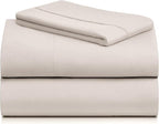 LuxClub 3 PC Twin Sheet Set, Deep Pockets Wrinkle Free Cooling Bed Sheets Hotel - Image 8