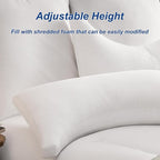 ACCURATEX Side Sleeper Pillow for Side and Back Sleepers-100% Cotton Cover - Image 5