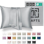 Tafts Silk Pillow Cases - 22mm 100% Pure Mulberry 6A Silk Pillowcase by Tafts
