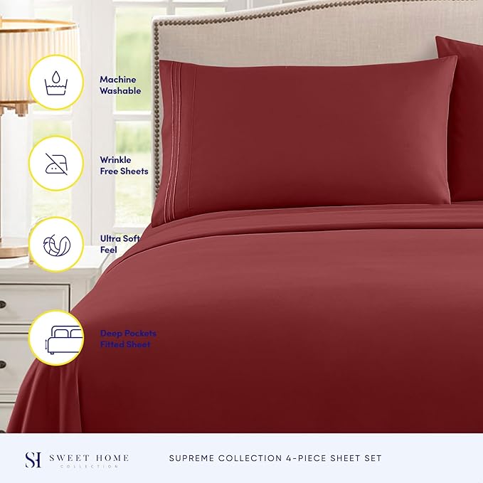 Queen Size Bed Sheets - Image 2