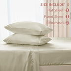 CozyLux Satin Sheets Full Size Sheets - Image 6