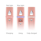 Nano Facial Mister Portable Mini Face Mist Handy Sprayer Automatic Eyelash - Image 5