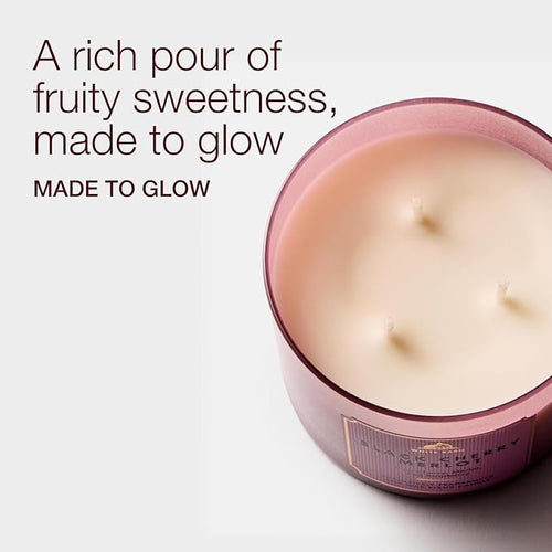 Bath & Body Works Black Cherry Merlot 3-Wick Candle - Image 2