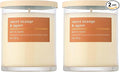 Bath & Body Works Single Wick Candle, Sweet Orange & Agave Candle, Long-Lasting by BathBodyWorks