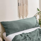 Simple&Opulence Body Pillow Cover 20" x 54", 100% Pure Linen, Ultra Soft and - Image 7