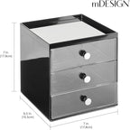 mDesign Makeup Organizer Storage Station Cube - Image 3