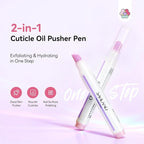 SAVILAND Cuticle Remover Pen: Ceramic Cuticle Pusher & Oil Pen 4.5ml Nail - Image 2