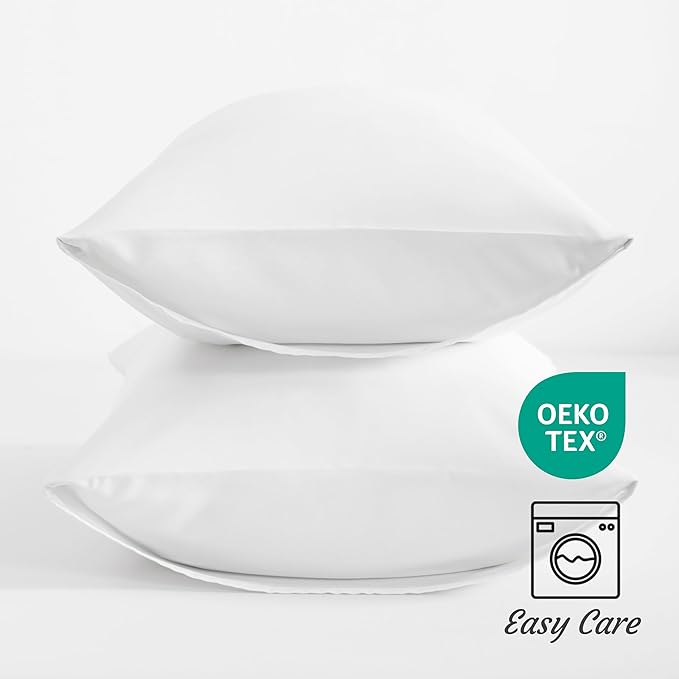 NTBAY King Pillow Cases Set of 2, 2 Pack Brushed Microfiber 20x36 Pillow Cases - Image 3