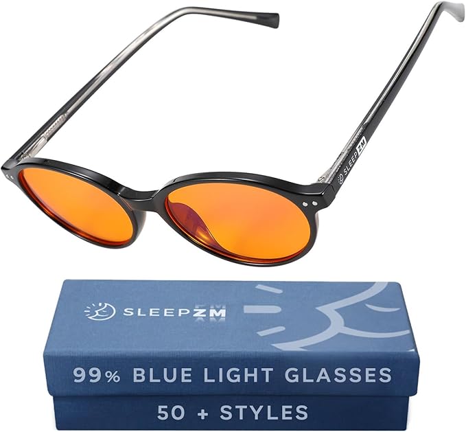 Sleep ZM Blue Light Blocking & Light Sensitivity Glasses by SleepZM