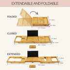 Bathtub Tray and Full Body Bath Pillow Set - Image 4