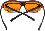 Eyekepper 100% Anti-Blue Light Blocking Fitover Glasses Wear Over Computer - Image 3