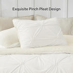 BEDELITE Pintuck Fluffy Twin Comforter Set - Image 4