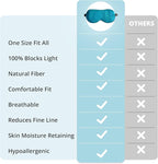 Silk Sleep Mask 100% 22 Momme Mulberry, Sleep Eye Mask - Image 4