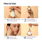 SUNGBOON EDITOR Glow Intensive Silk Peptide Ampoule, Copper Peptides Serum - Image 5