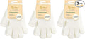 Evridwear Exfoliating Gloves for Shower, 100% Nylon Thick Soft Medium Heavy by Evridwear