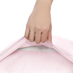 Homiest Ruffle Satin Body Pillow Cover, Silky Satin Body Pillowcase - Image 6