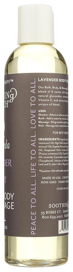 Soothing Touch Bath Body & Massage Oil, Calming Lavender - 8 Oz - Image 6