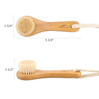 Facial Cleansing Brush, Natural Horsehair Exfoliator Face & Body Brush Wooden - Image 6