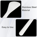 Pndeyo 3pcs Mini Stainless Steel Makeup Spatula, Reusable Cosmetic Cream - Image 3