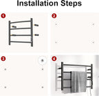 Electric Towel Warmer with Built-in Timer - Image 8