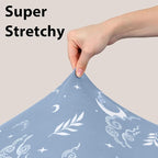 Baby Mini Crib Sheets Boy, Portable 38”x26” Pack and Play Sheets Fitted - Image 5