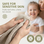 Pure 100% Linen Bath Towel - Image 3