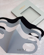 Virtue Code Second Skin Cloth Face Mask Pack. 4 Buttery Soft Masks Washable - Image 4