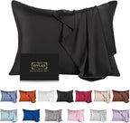 Mulberry Silk Pillowcase for Hair and Skin, Queen Size Cooling Silk Pillow Case by SIYUAN