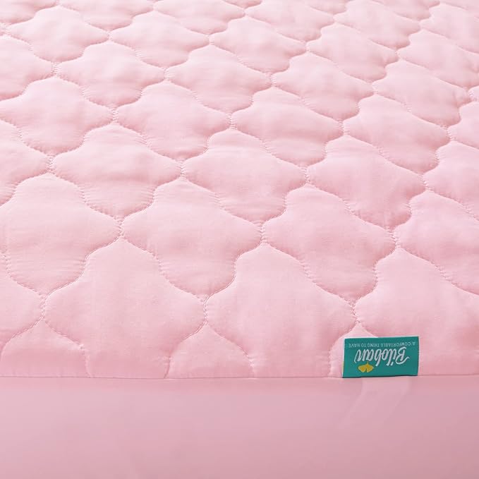 Crib Mattress Protector Sheets Fitted Waterproof Crib Mattress Pad Cover - Image 4