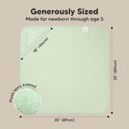 KeaBabies Hooded Baby Towel for Newborn - Image 4