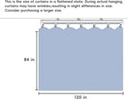 Room Divider Ceiling Mounted Curtains Track Sets Extra Wide Blackout Curtain - Image 7