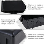 Gusnilo Nail Tool Sterilizer Box Plastic Disinfectant Container Disinfectant - Image 4
