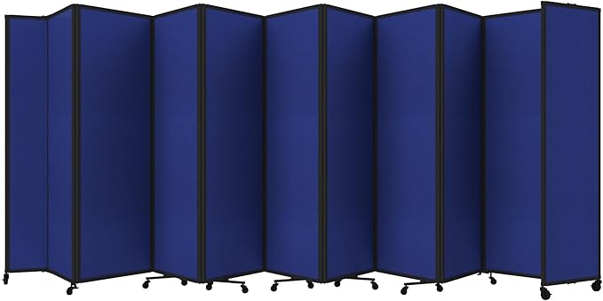 Versare Room Divider 360 Portable Wall Partition | Folding Panels | Large by VERSARE