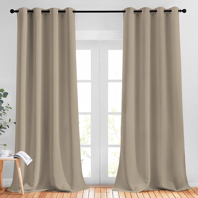 NICETOWN Blackout 102 inch Curtains by NICETOWN