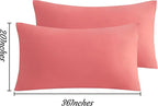 NTBAY King Pillow Cases Set of 2, 2 Pack Brushed Microfiber 20x36 Pillow Cases - Image 6