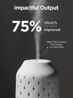 InnoGear Aromatherapy Diffuser, 150ml Ceramic Diffuser Mother's Gift Ultrasonic - Image 3