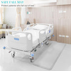 70"x24"x3/4" Thick Medical Bedside Fall Safety Protection Floor Mat - Image 3