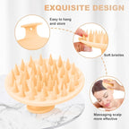 Meartchy Silicone Scalp Massager Shampoo Brush, Scalp Scrubber - Image 3