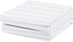 2-Pack Cotton Full Flat Sheet Only, 600 Thread Count 100% Egyptian Cotton Top by ZaizaiHome