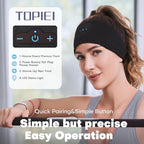 Sleep Headphones Bluetooth Headband - Image 5