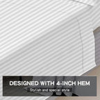 Mattress-Homes King 100% Egyptian Cotton Top Sheet 1Pcs, Cool & Breathable - Image 8