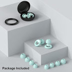 JUSTRVN Ear Plugs for Sleeping, 2 Pairs of Reusable Earplugs for Noise - Image 7