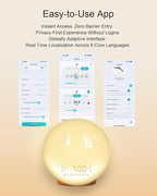 Smart Sunrise Alarm Clock with No Signup APP Control & Wake-Up Light, 4 Alarms - Image 2