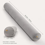 Body Pillow for Adults, Long Round Pillow, Big Cylindrical Pillow, Large Full - Image 2